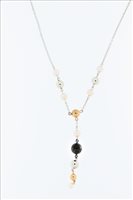 Halskette Bliss Dame in Stahl Perla 13546007 - 13546007